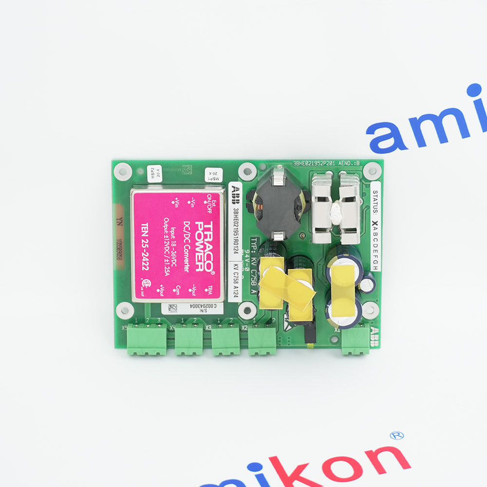 ABB 3BHE021951R0124 KVC758 A124