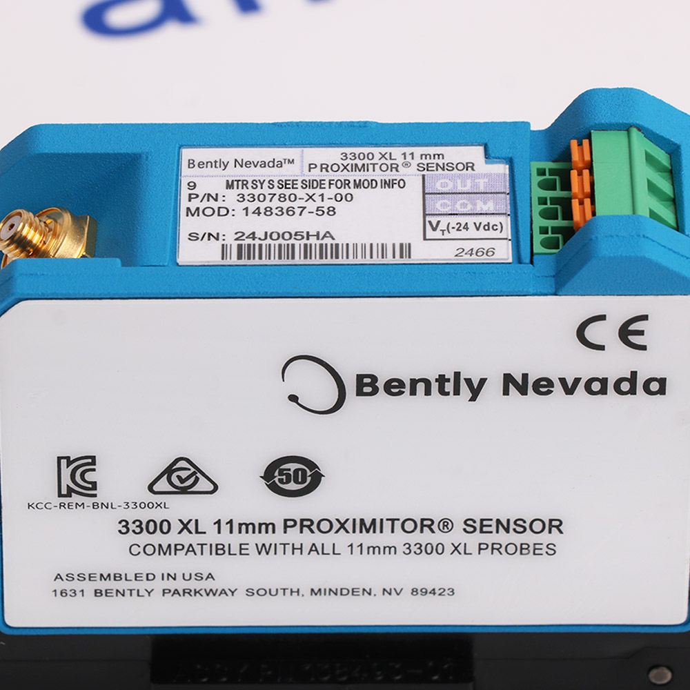BENTLY NEVADA-330780-X1-00 MOD:148367-58