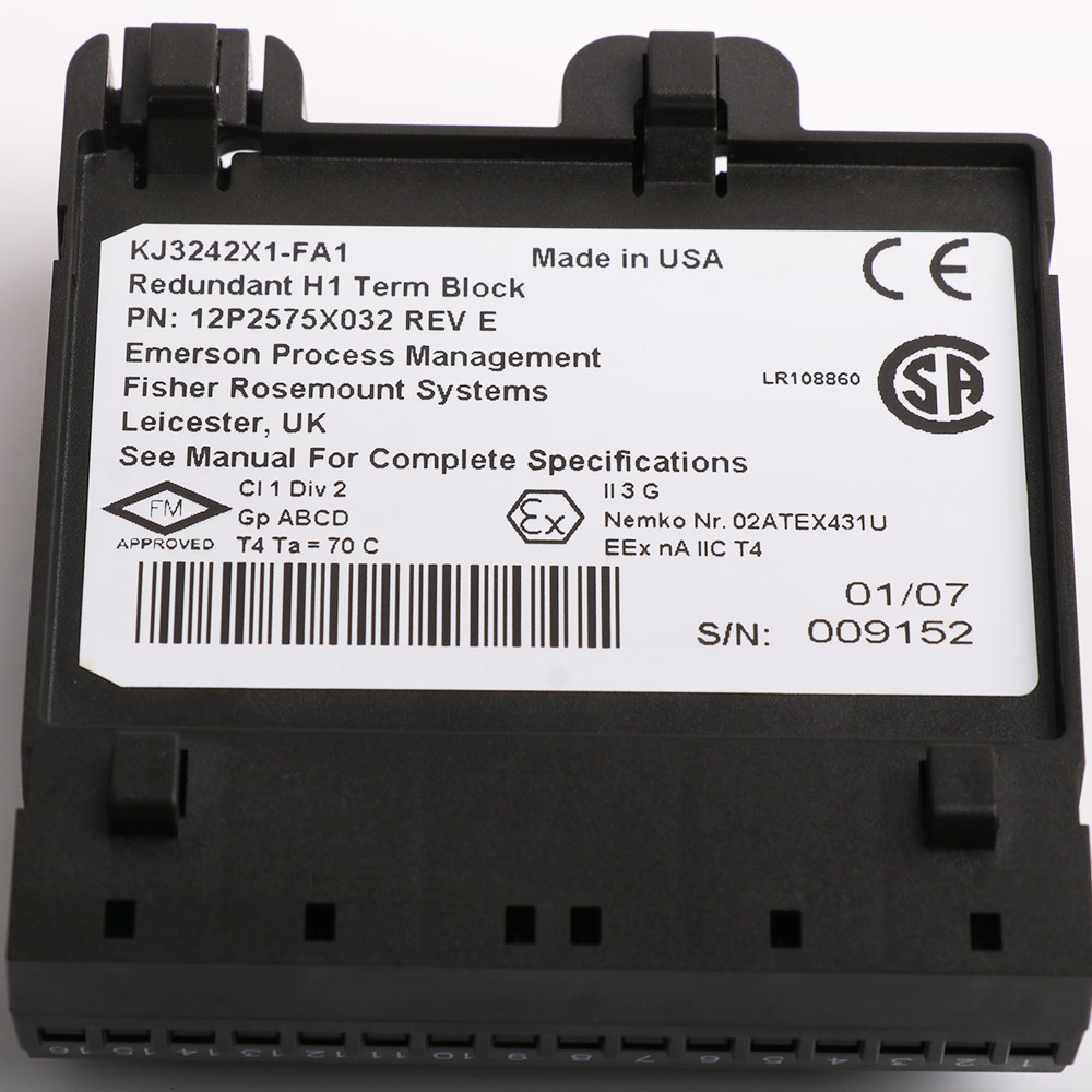 EMERSON-KJ3242X1-FA1 12P2575X032