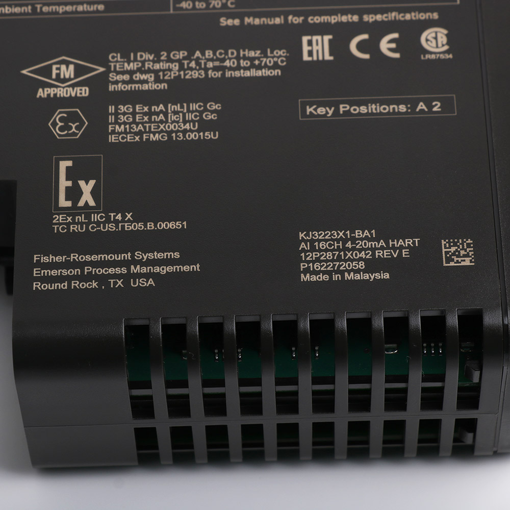 EMERSON-VE4003S2B6 KJ3223X1-BA1 12P2871X042