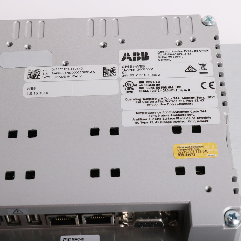 ABB CP651-WEB 1SAP551200R0001