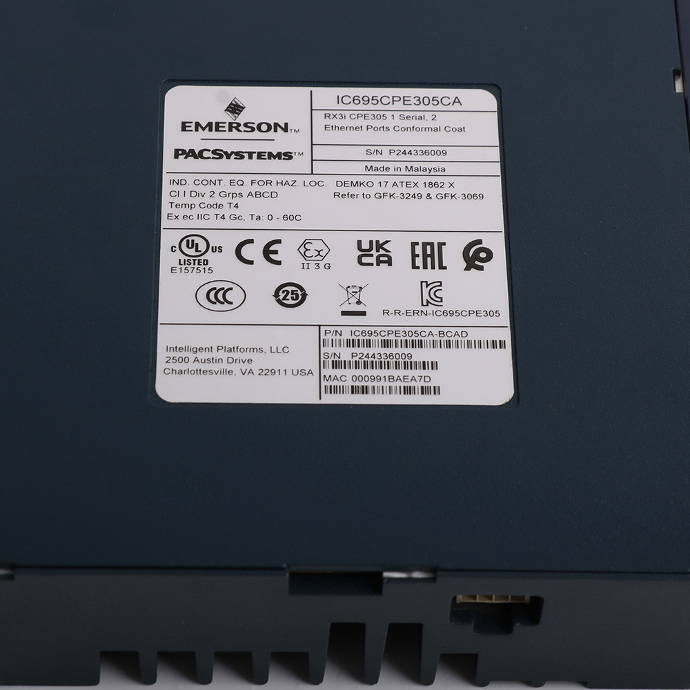General Electric IC695CPE305CA IC695CPE305CA-BCAD