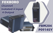 FOXBORO FBM204 P0914SY: 4-Channel Analog I/O Module for Reliable Field Communication