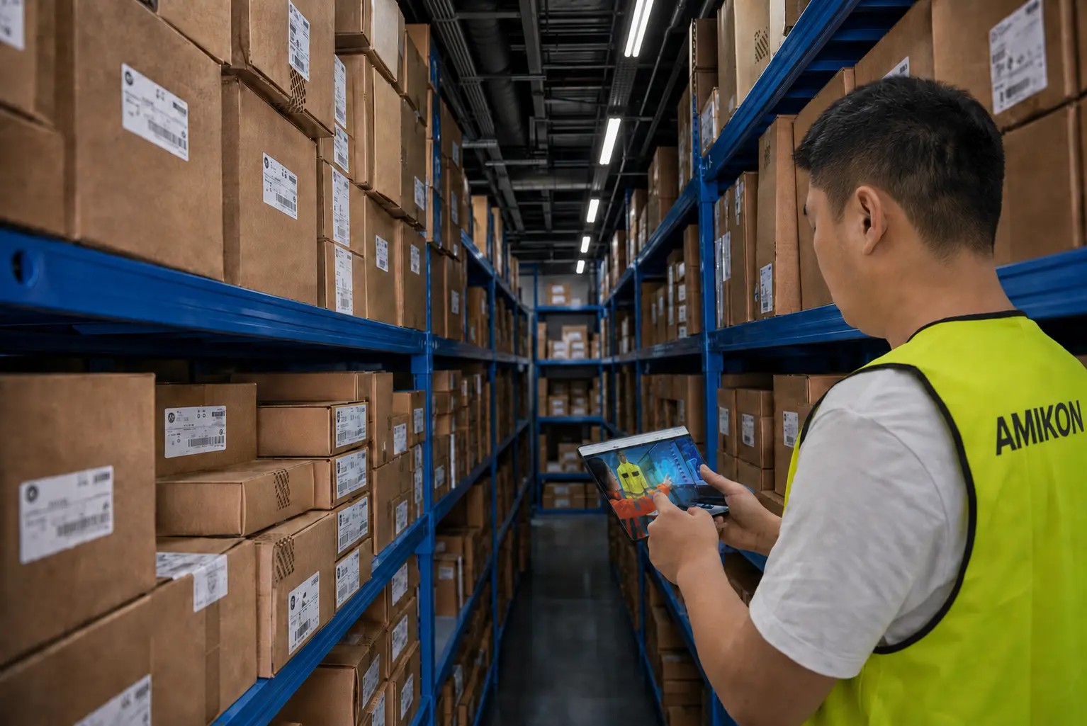 AMIKON warehouse inventory operations
