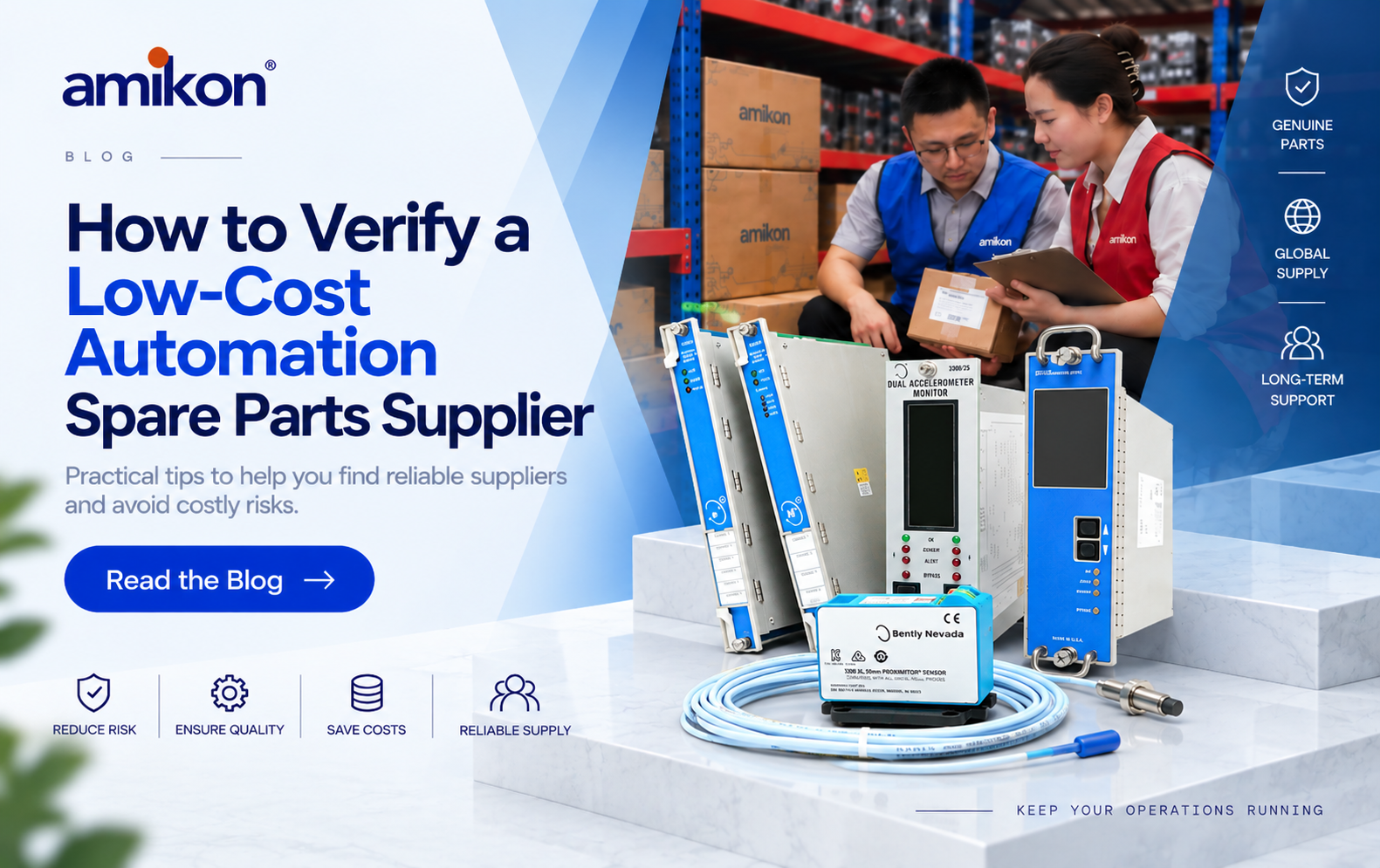 How to Verify a Low-Cost Automation Spare Parts Supplier: 8 Checks Before You Buy