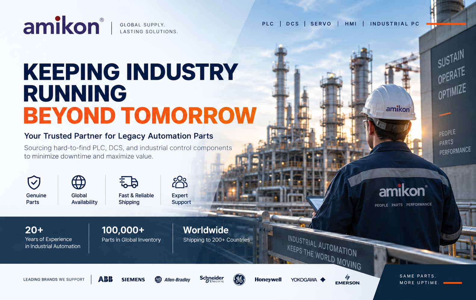 AMIKON - Keeping industry running beyond tomorrow